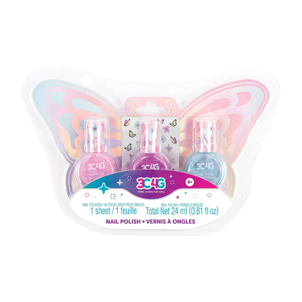 Zuru 3C4G Butterfly Nail Polish Trio