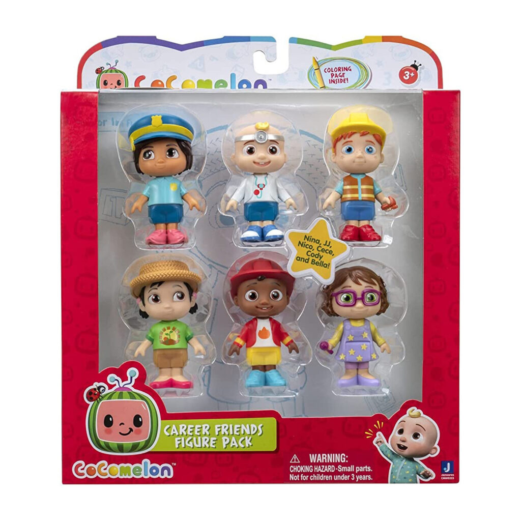 Cocomelon Career Friends 6 Figure Pack
