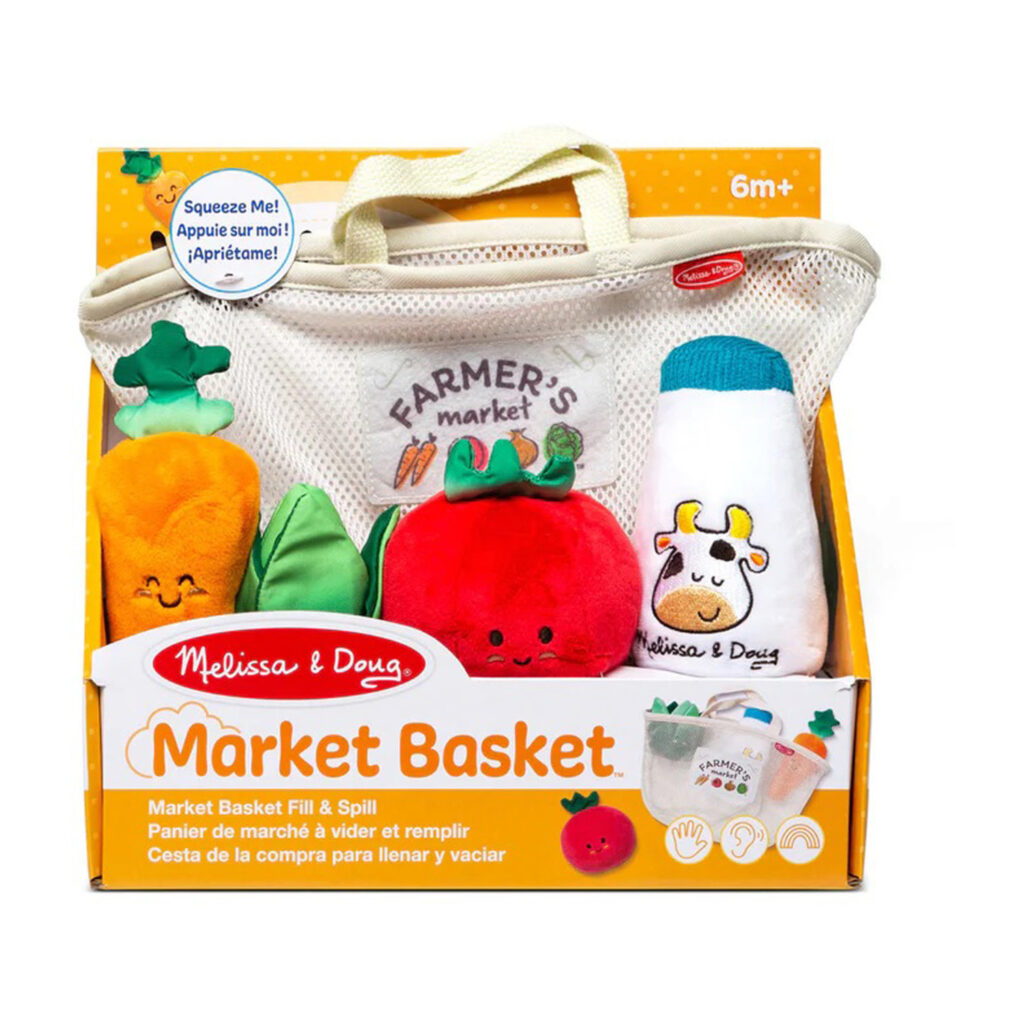 Melissa & Doug Market Basket Fill & Spill
