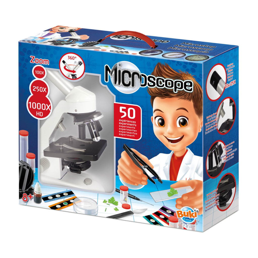 Buki Microscope With 50 Experiments