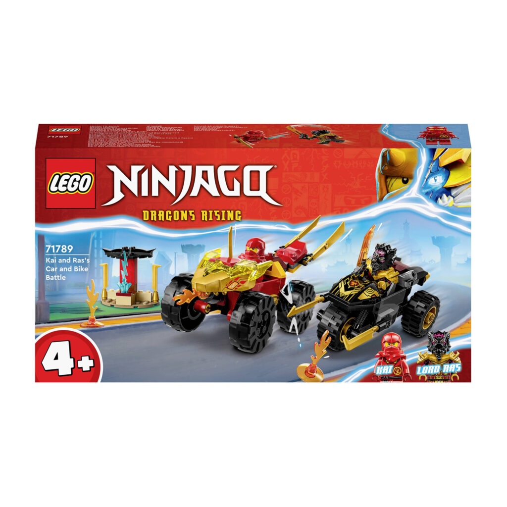 Lego Ninjago 71789 Kai And Ras Car And Bike  V29