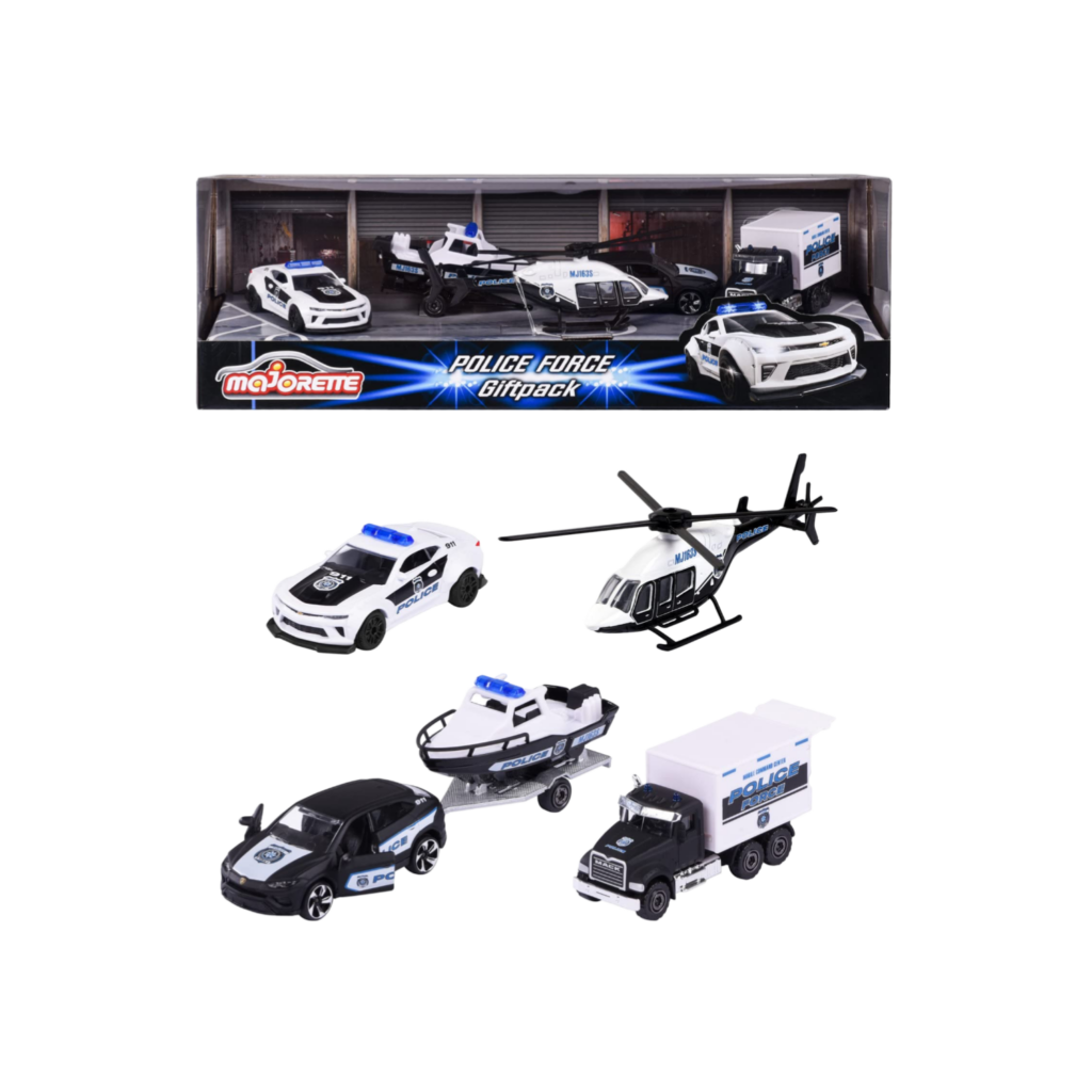 Majorette Police Force 4 Pieces Giftpack