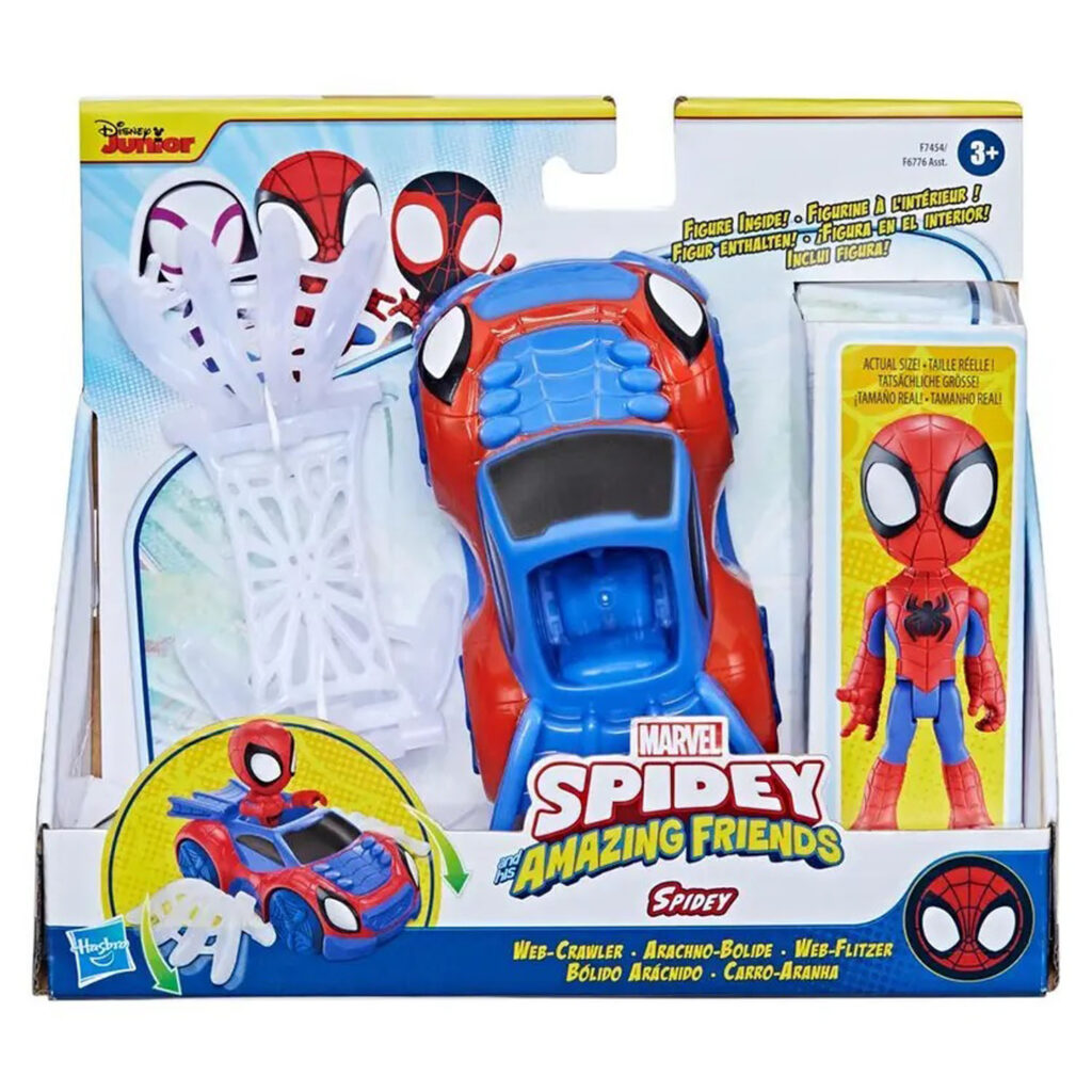 Hasbro Spidey & Amazing Friends Spidey Web Crawler N' Accessories F7454