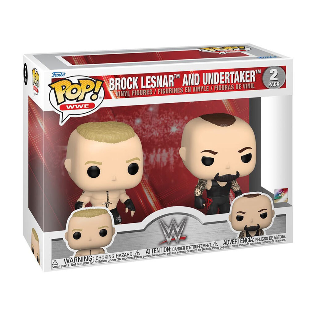 Funko Pop! Wwe: Lesnar And Undertaker 2Pack