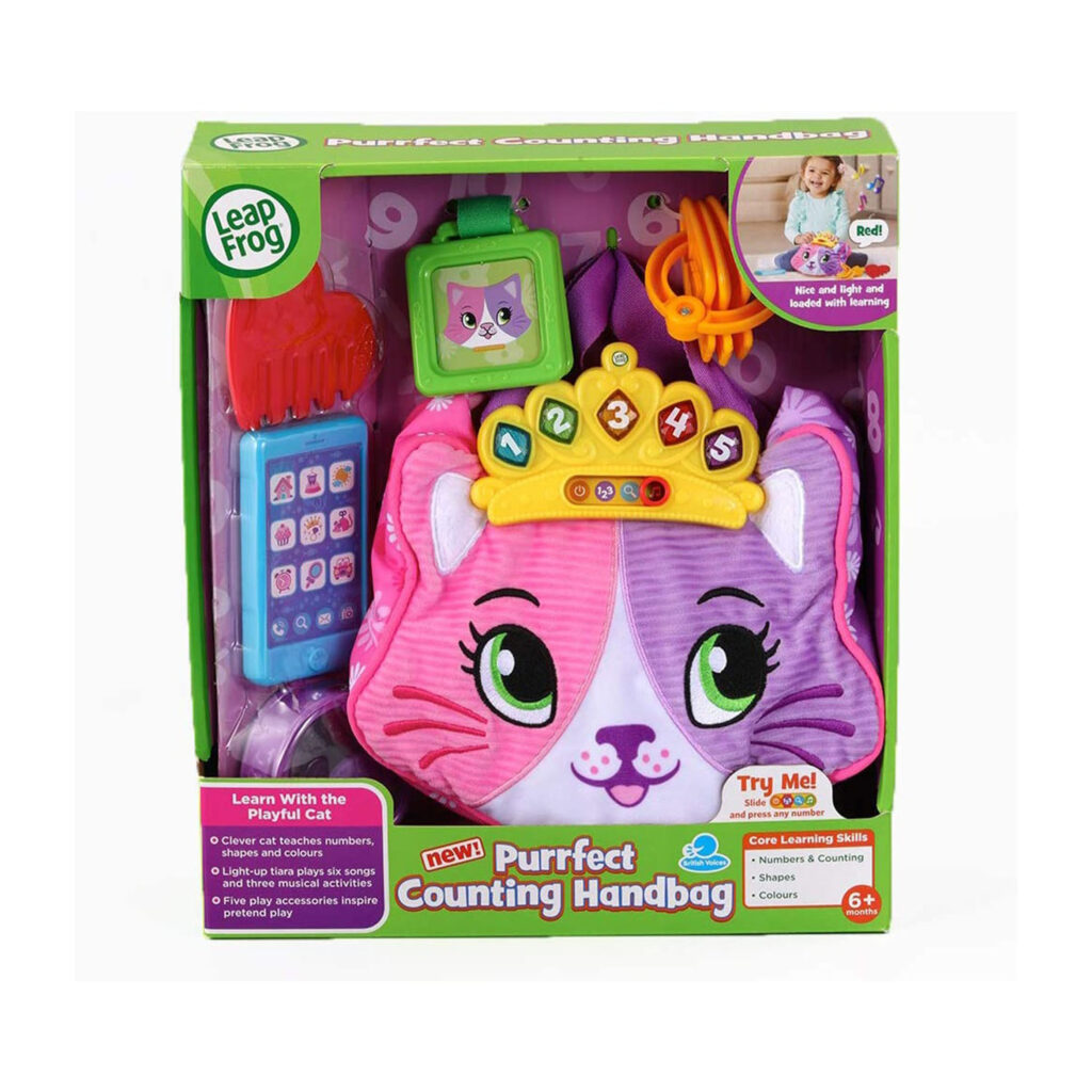 Leapfrog Purrfect Counting Handbag