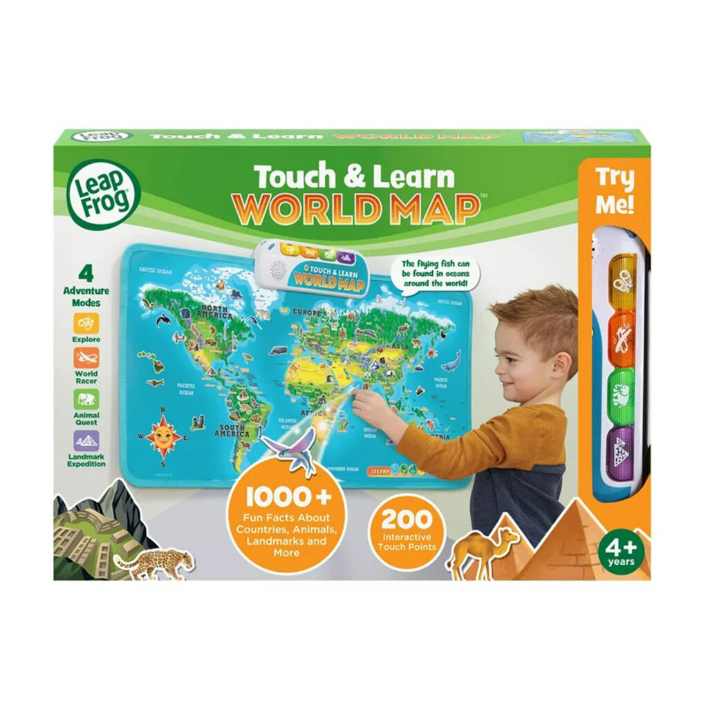 Leapfrog Touch & Learn World Mapboard