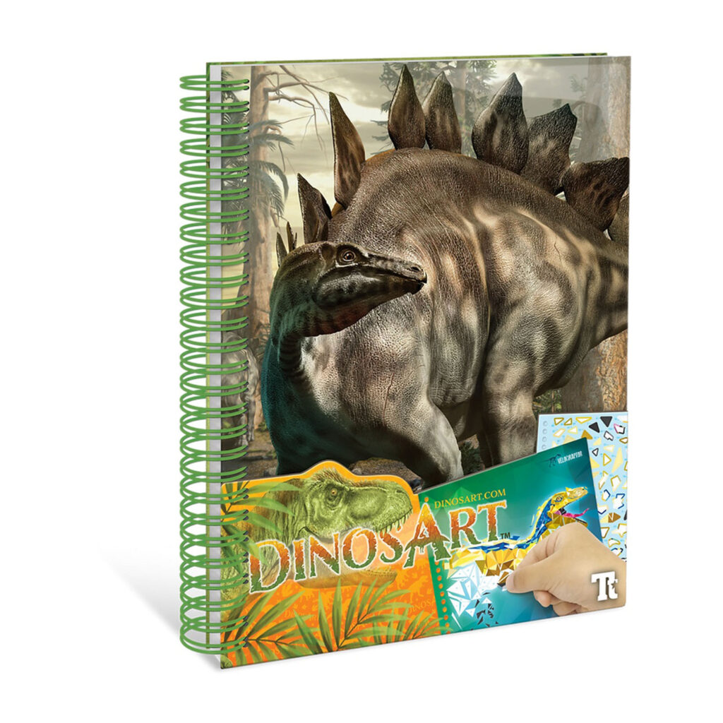 Dinosart Creative Book - Sticker-By-Number