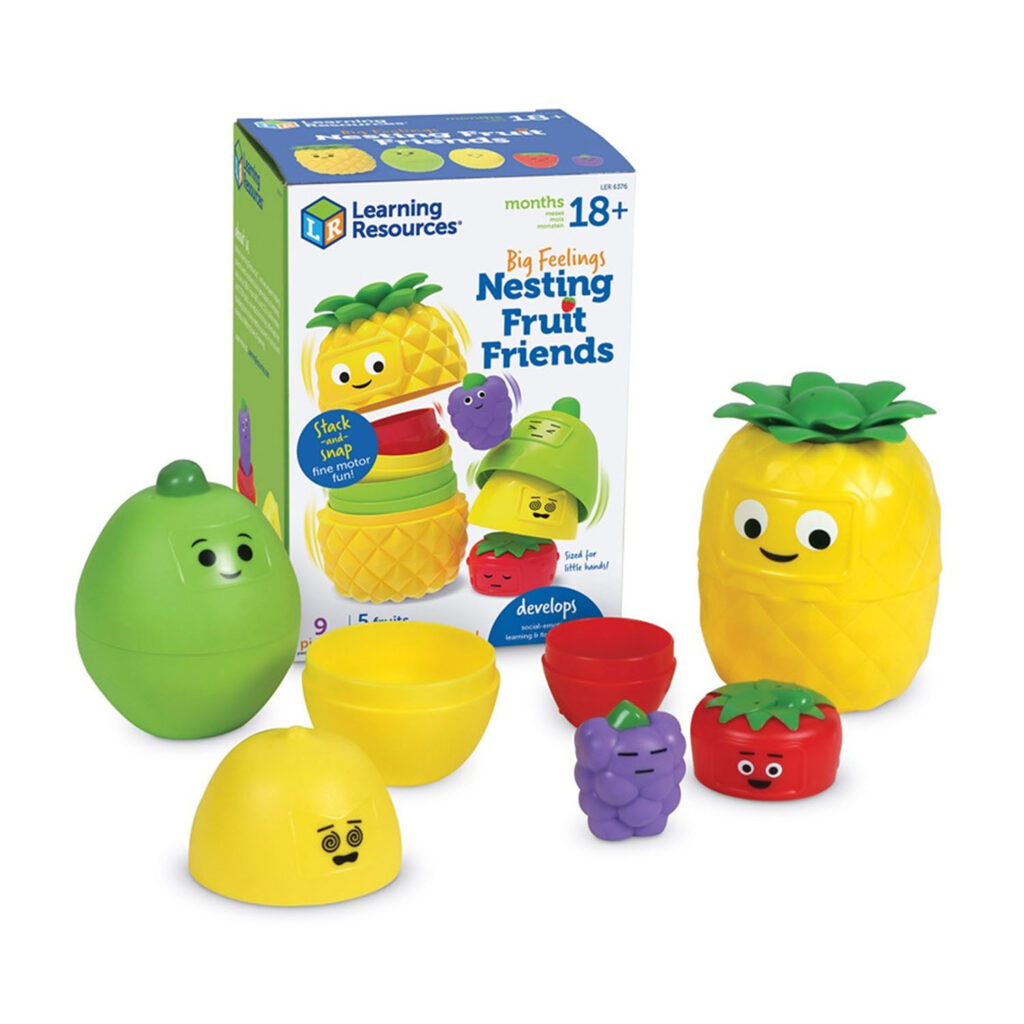 Learning Resources Big Feelings Nesting Fruit Friends