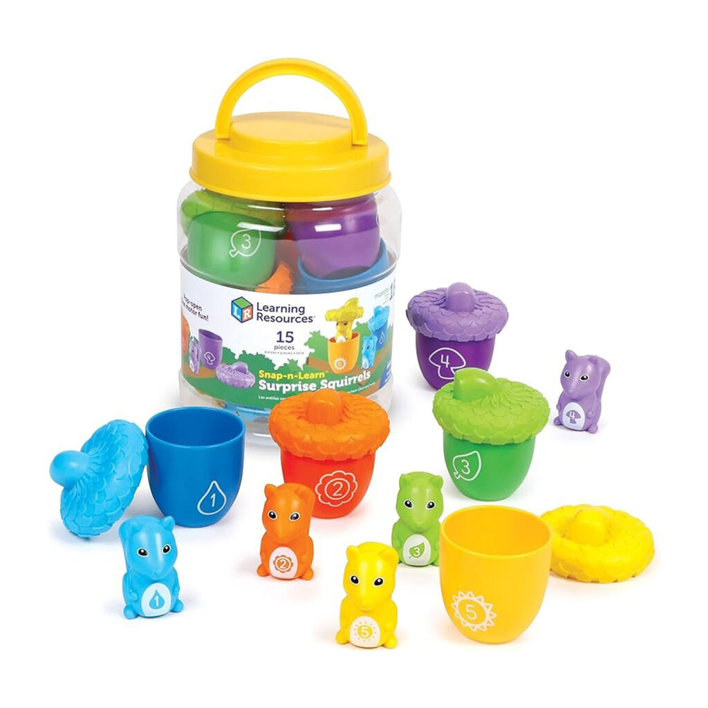 Learning Resources Snap-N-Learn Surprise Squirrels
