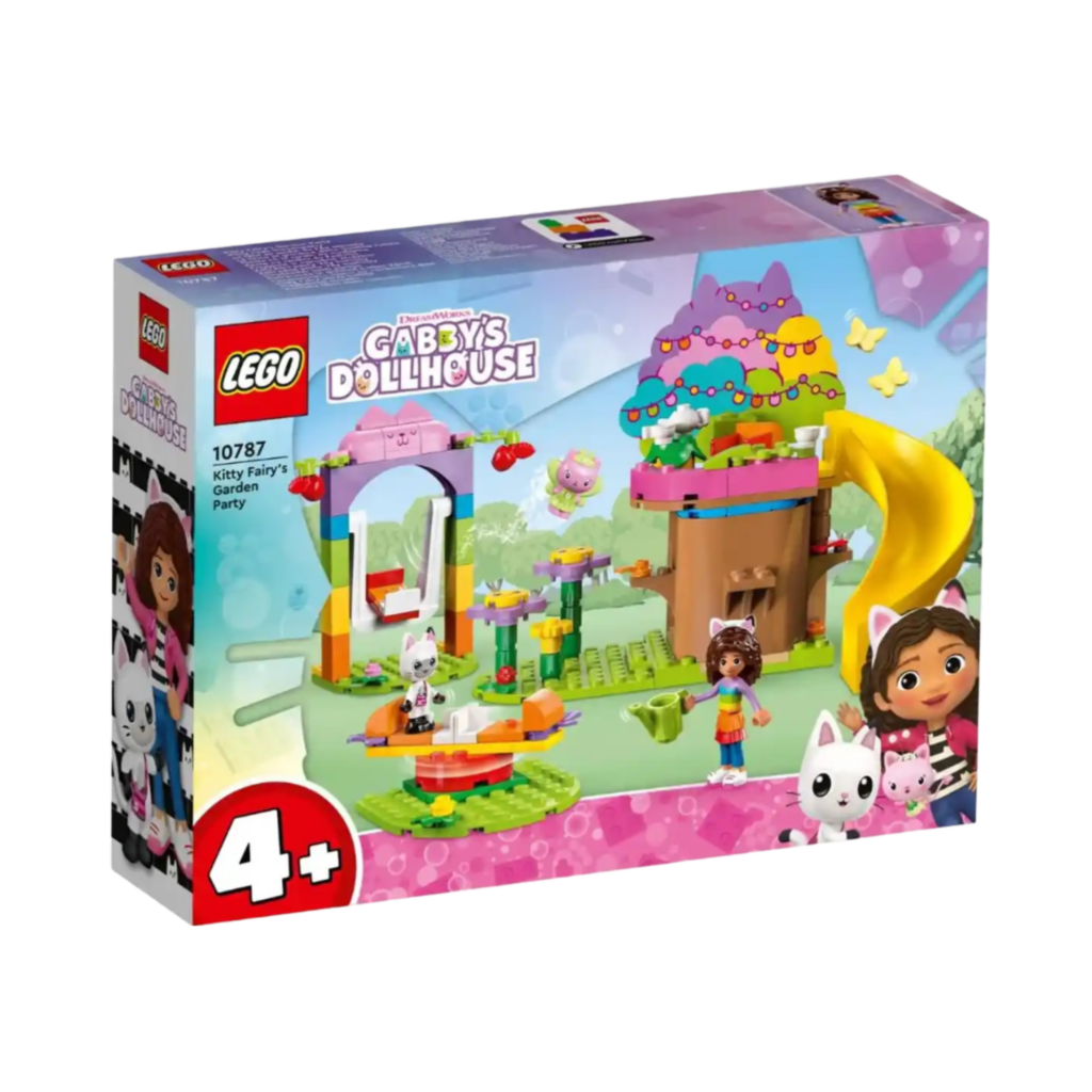 Lego Gabby'S Dollhouse 10787 Kitty Fairy'S Garden Party