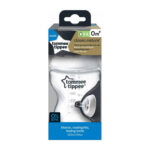 Tommee Tippee Closer To Nature   Glass Feeding Bottle, 250Ml X 1  -Clear