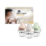 Tommee Tippee Closer To Nature Baby Bottle, 150 Ml, Pp, 0 Months +, Pack Of 3