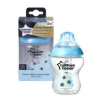 Tommee Tippee Closer To Nature Feeding Bottle, 260Ml X 1 - Boy