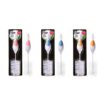 Tommee Tippee Essentials Bottle Brush And Teat Brush - Pink/Blue/Orange