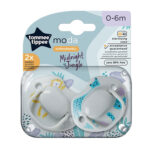 Tommee Tippee 2X 0-6M Moda Soothers