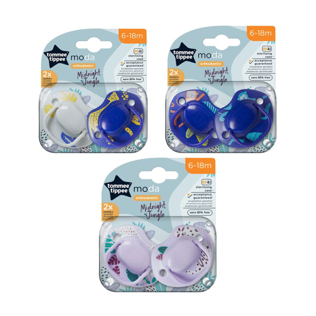 Tommee Tippee 2X6-18M Moda Soothers