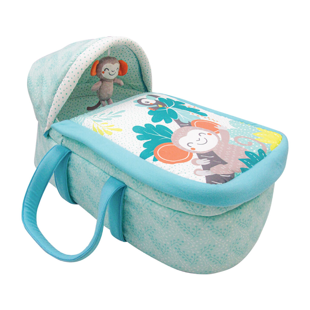 Moon Juvenile Jungle Friends Moses Basket