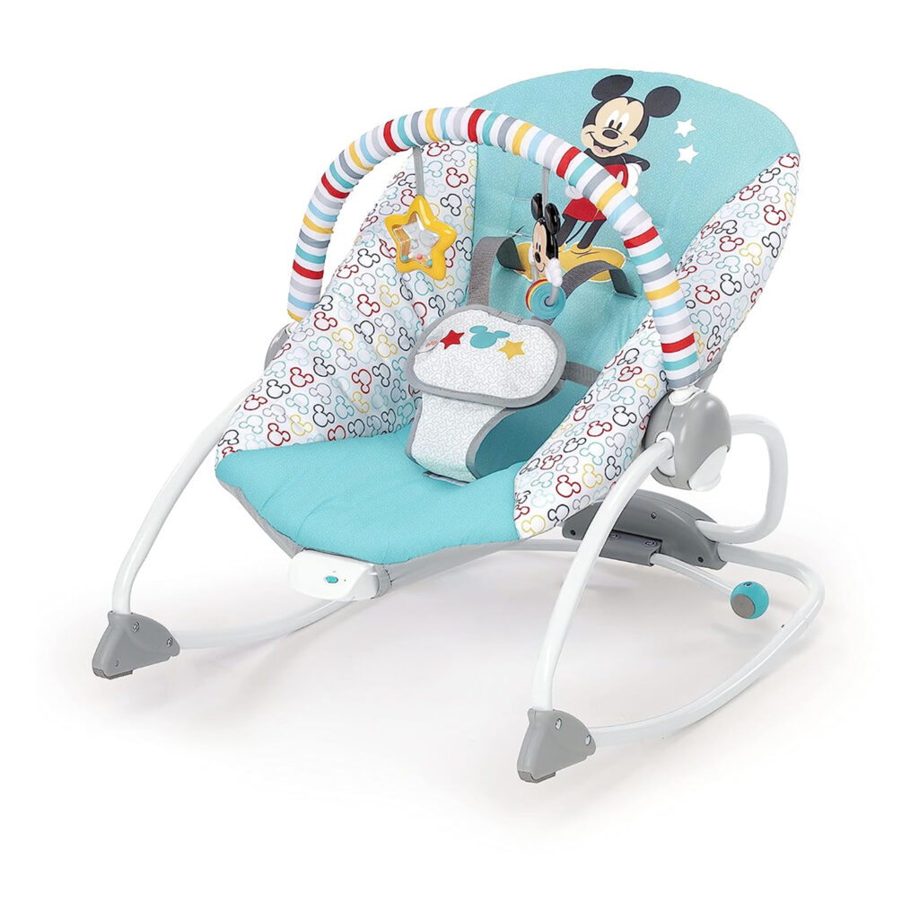 Ingenuity Mickey Mouse Original Besties Infant To Toddler Rocker