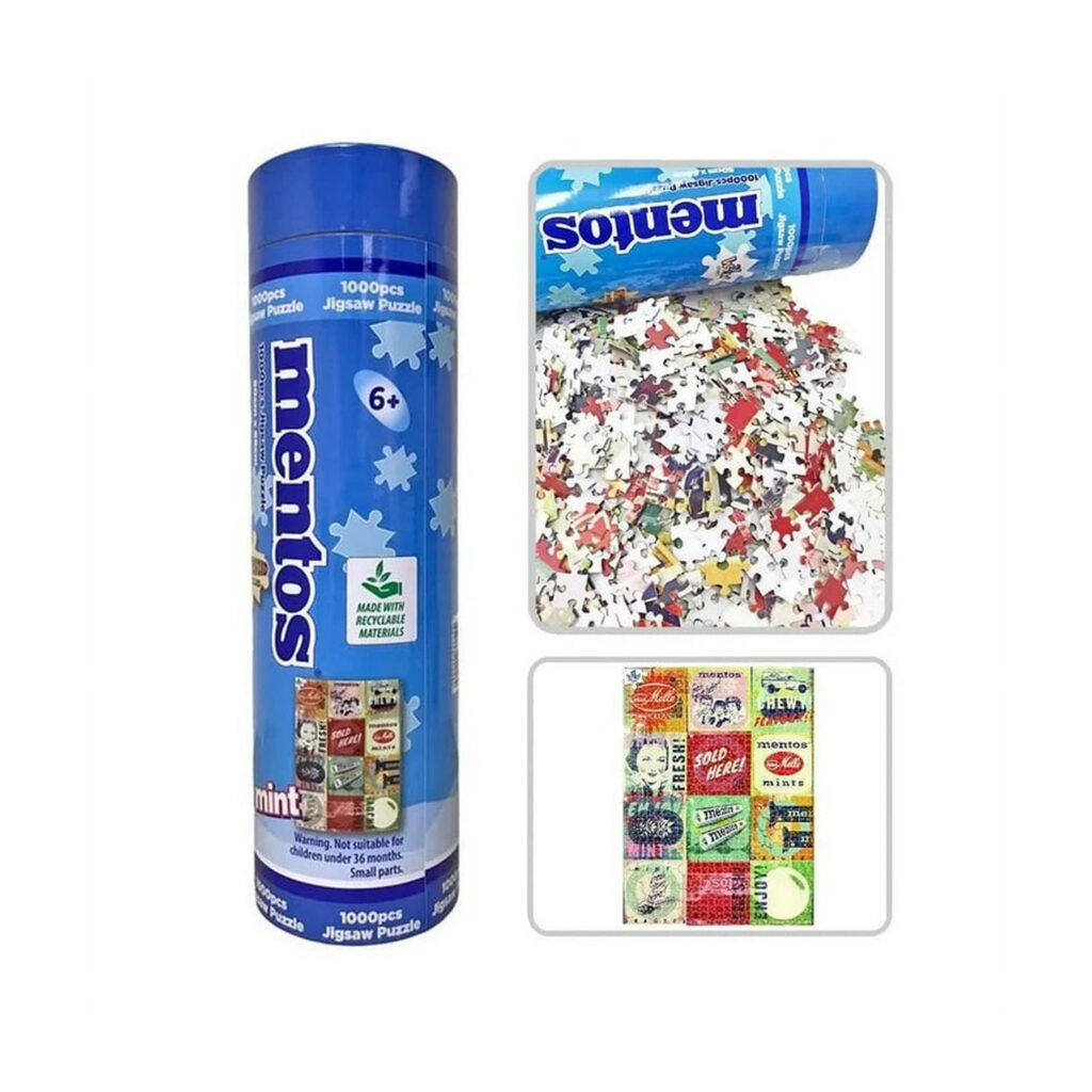 Hot Focus Mentos Supersized Puzzles Mentos Mint 1000 Pcs