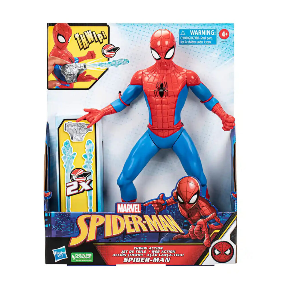 Hasbro Spiderman Thwip Action Spiderman F8115