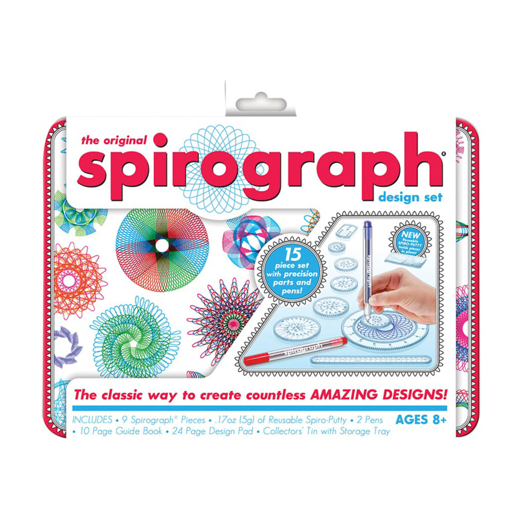 Hasbro Spirograph Design Set Tin (12Ct)