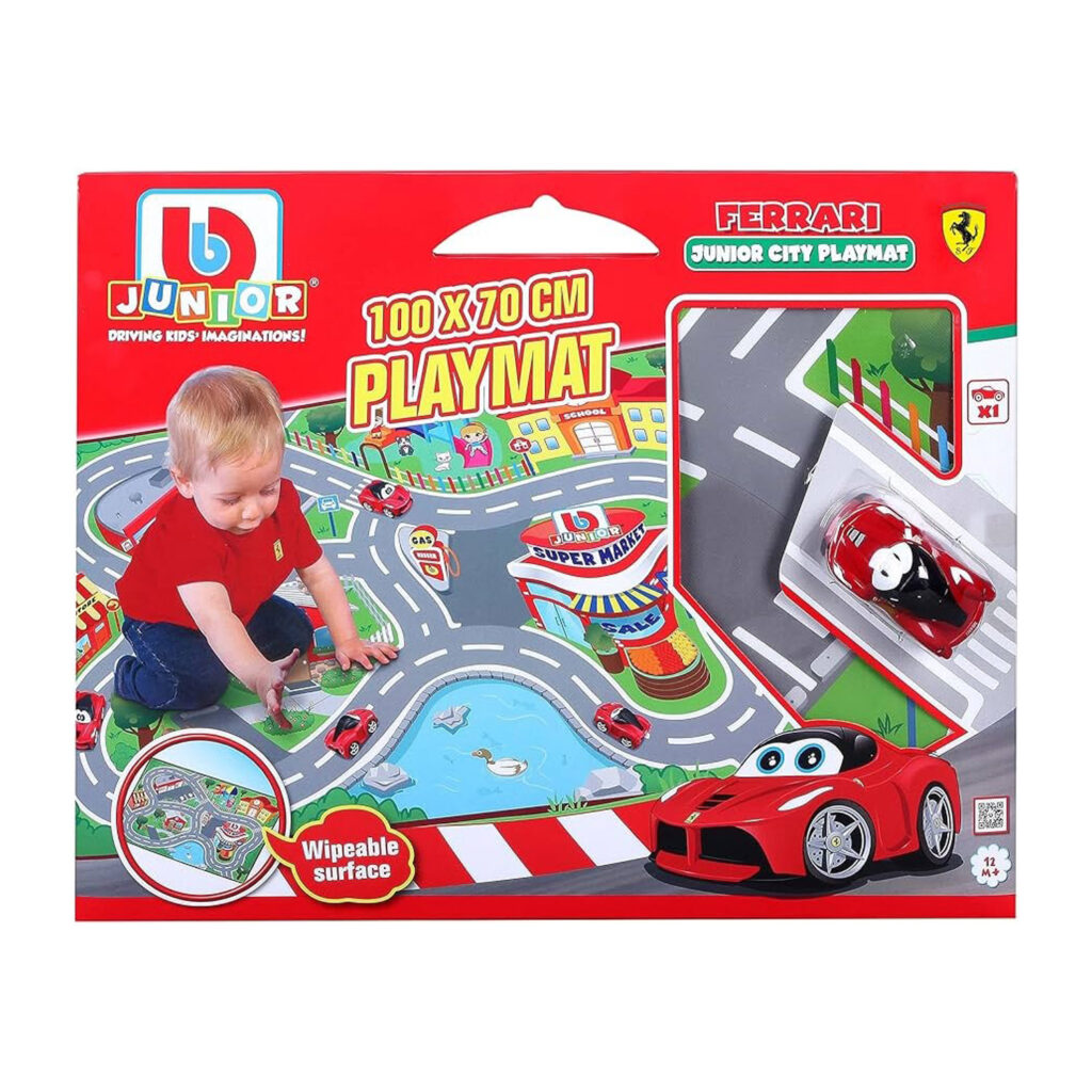 Bburago Junior City Playmat With 1Pc Laferrari