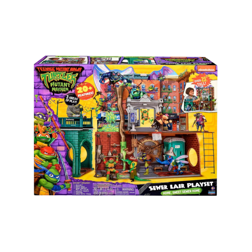 Tmnt Movie Sewer Lair Playset 83478