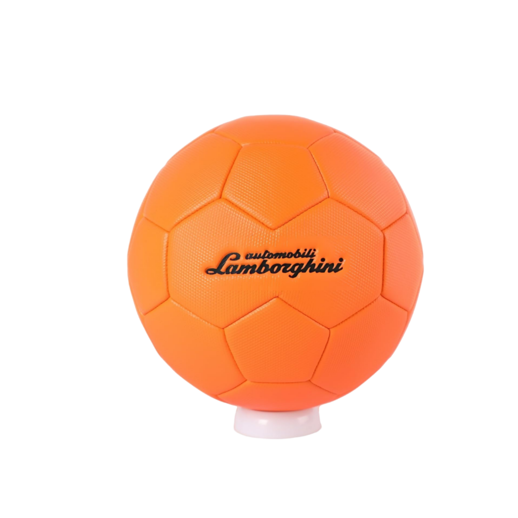 Lamborghini #2 Machine Sewing Pvc Soccer Ball Orange