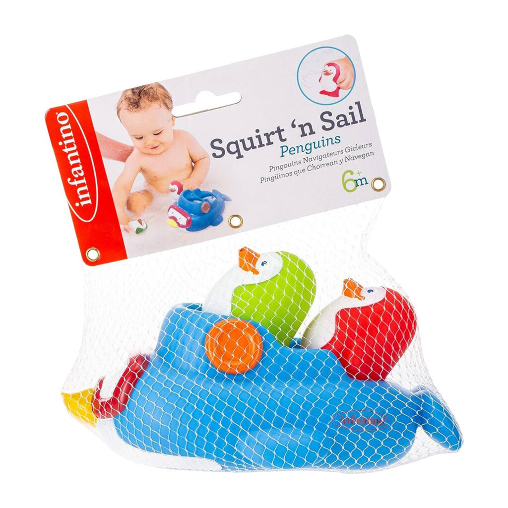 Infantino Squirt N' Sail Penguins
