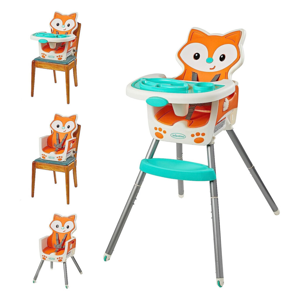 Infantino Grow-With-Me 4-In-1 Convertible Hight Chair