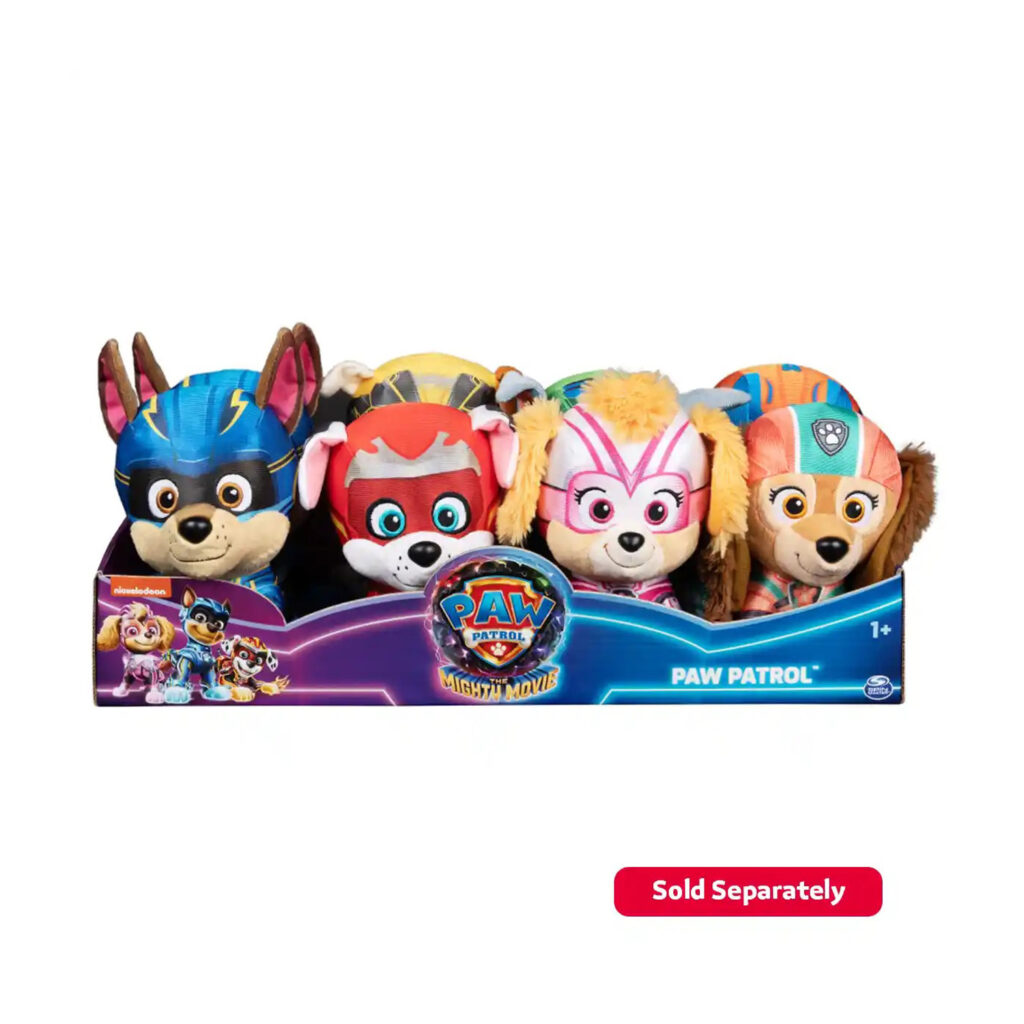 Paw Patrol Movie2 Plush 6" Asst. Cdu (Impulse)    6067731