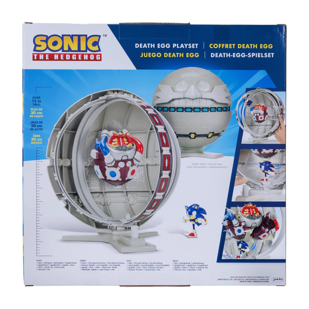 Jakks Pacific Sonic The Hedgehog 2.5" Death Egg Playset With Sonic     41702