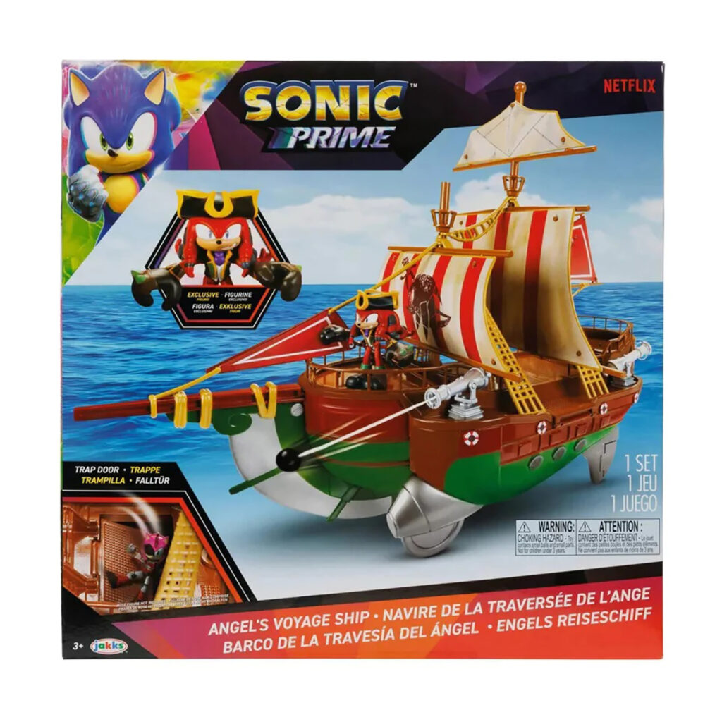 Jakks Pacific Sonic The Hedgehog Prime 2.5" Playset Voyage Ship     41918