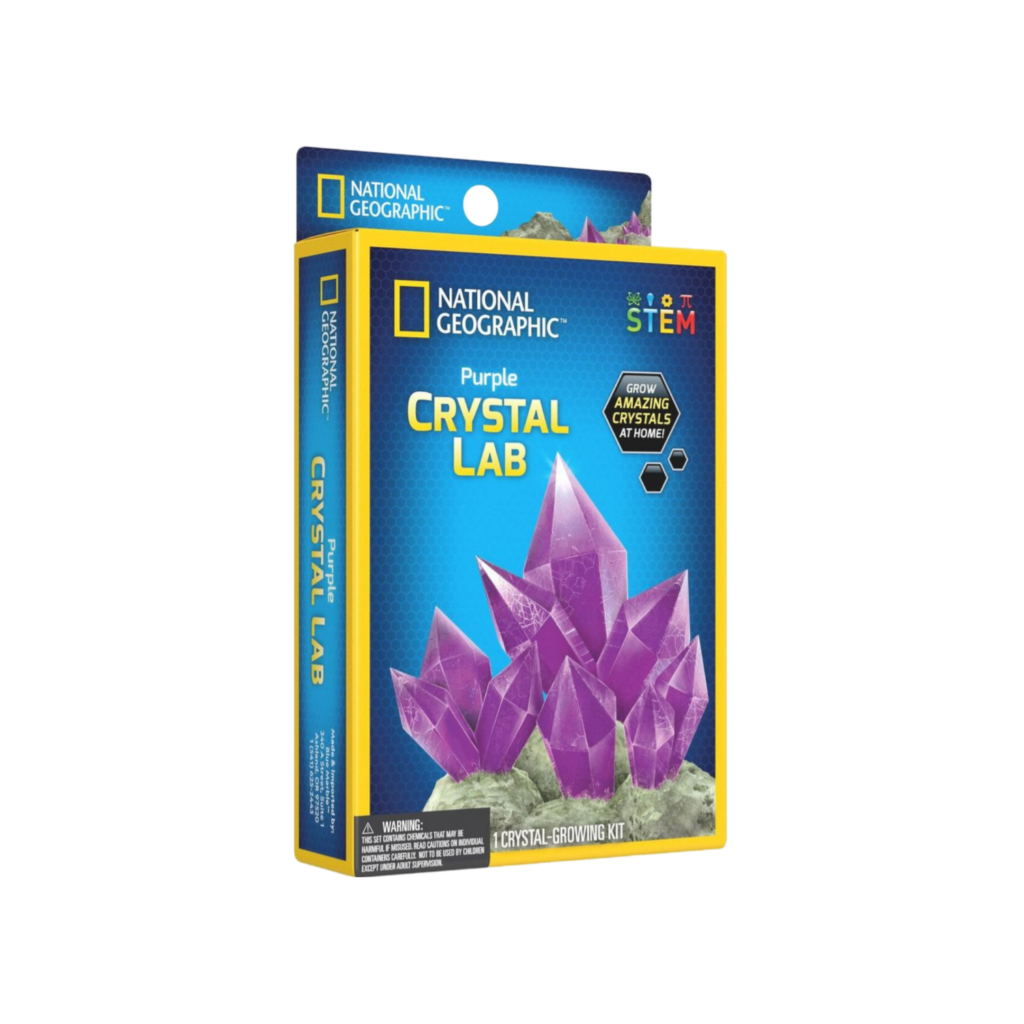 National Geographic Ng Carded Purple Crystal Lab