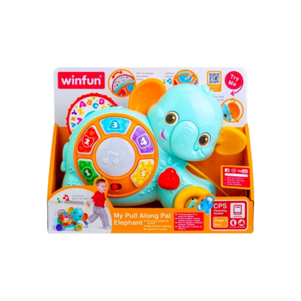 Winfun My Pull Along Pal Elephant