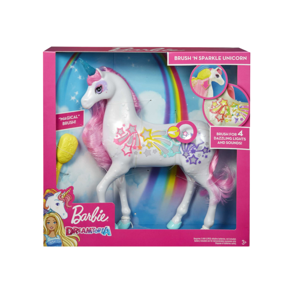 Mattel Barbie Dreamtopia Brush 'N Sparkle Unicorn
