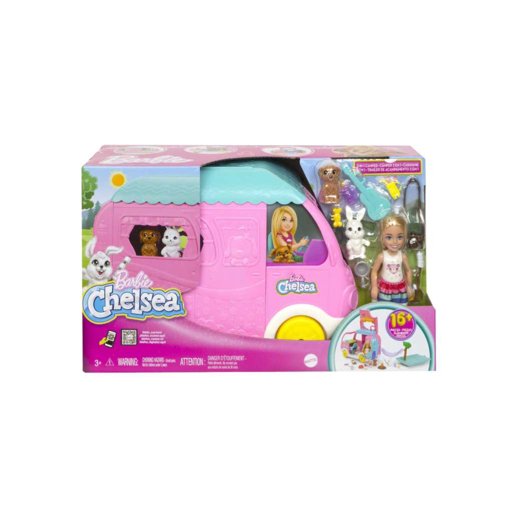 Mattel Barbie Club Chelsea Camper Refresh