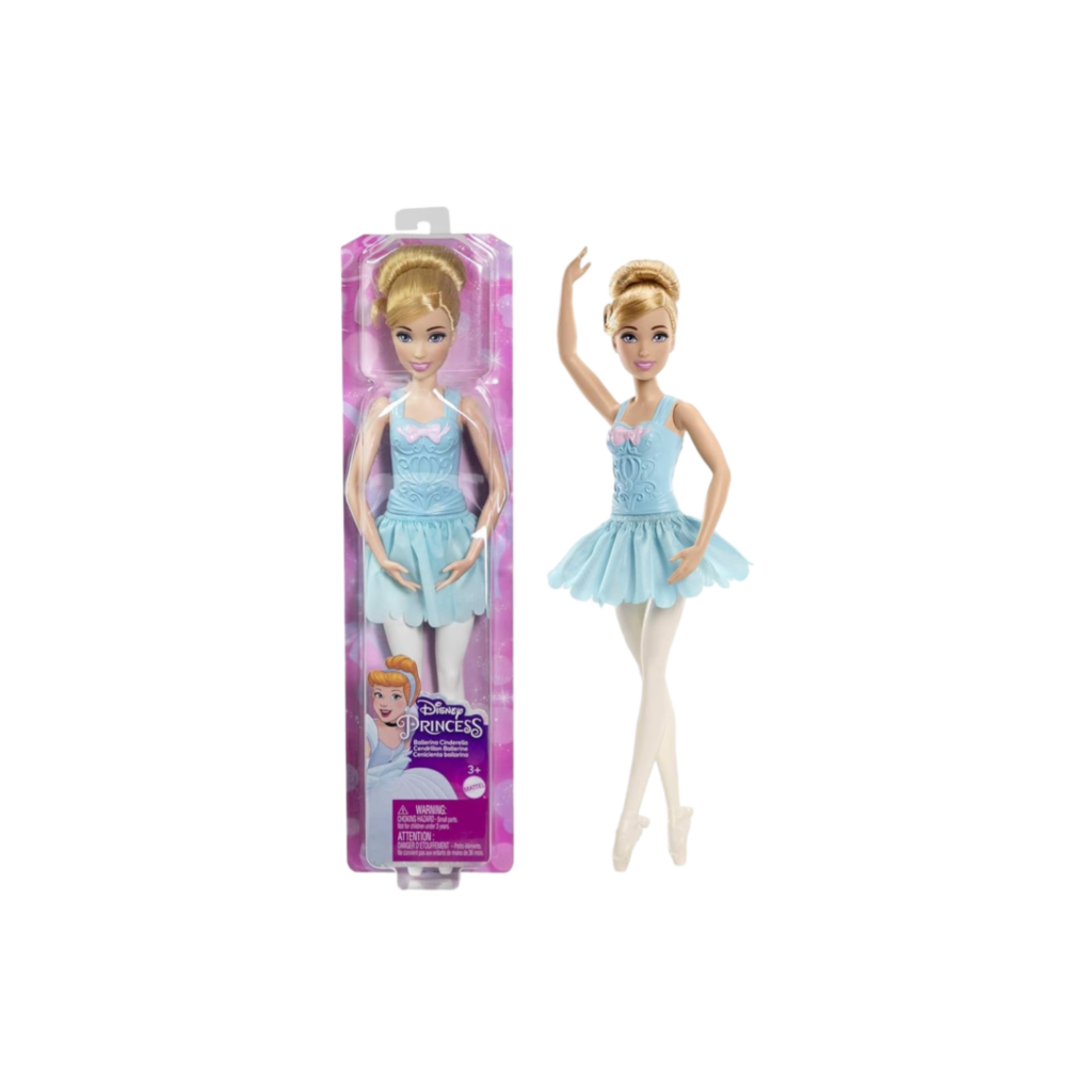 Mattel Disney Princess Fashion Ballerina Doll - Cinderella