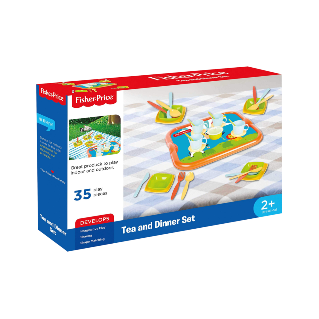 Mattel Dolu Fisher Price Tea And Dinner Set