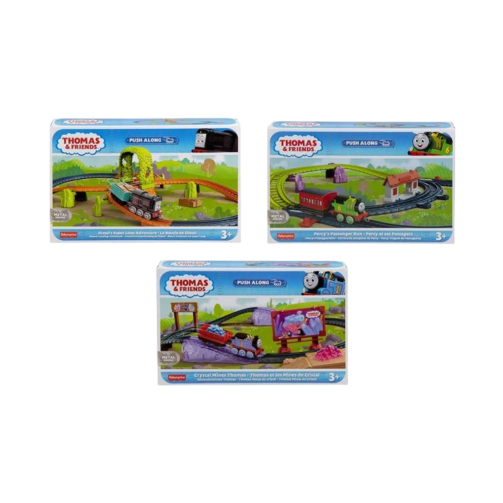 Mattel Thomas & Friends Push Along Track Set Assorted
