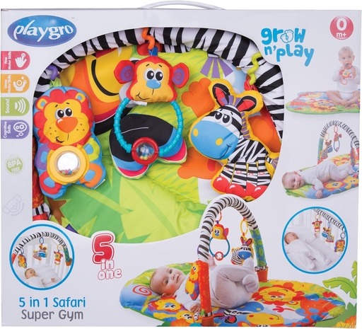 Playgro 5 In 1 Safari Gym