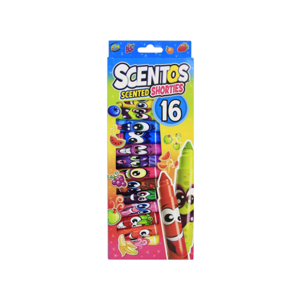 Scentos Scented 16 Shorties Markers