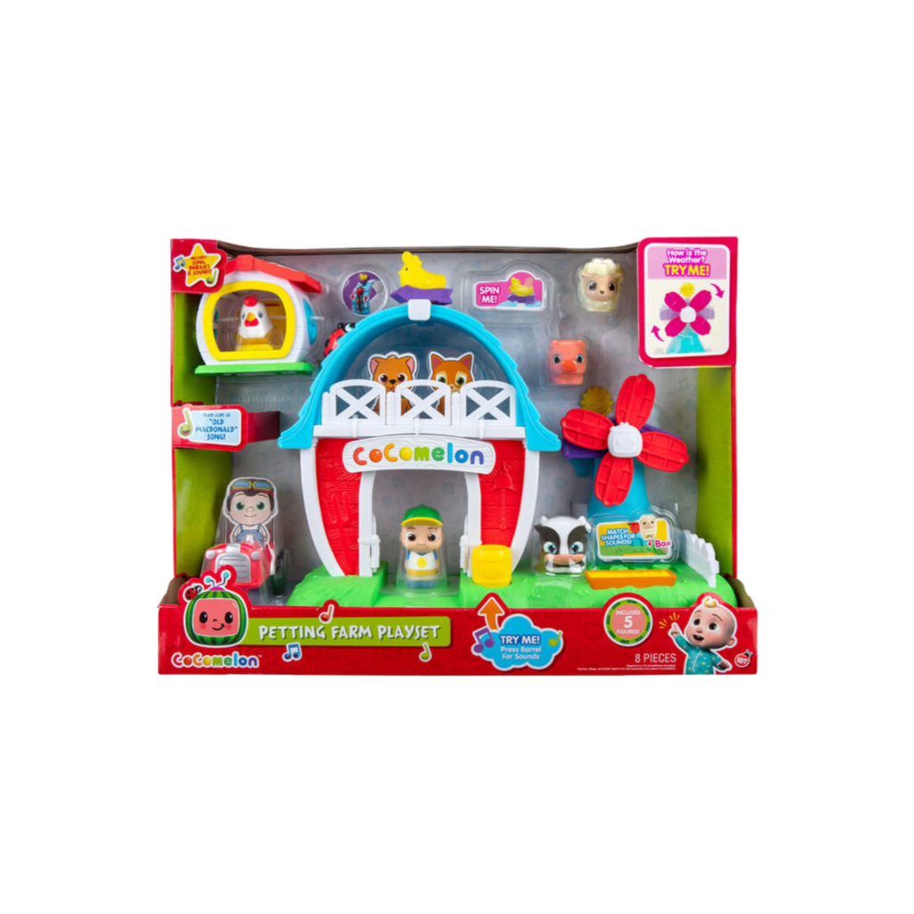 Cocomelon Petting Farm Playset