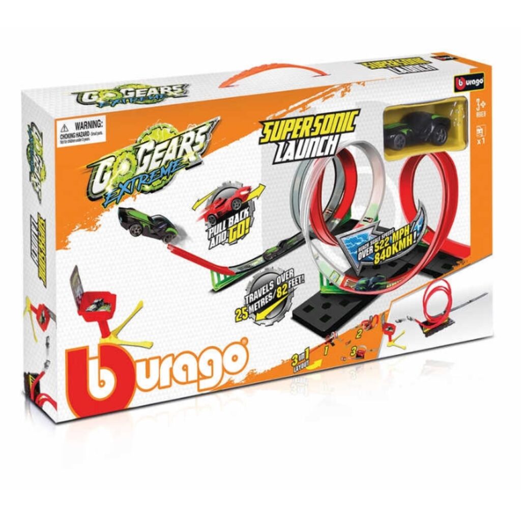 Bburago 18-30533 Go Gears Extreme Supersonic Launch (With 1 Car) 47530533