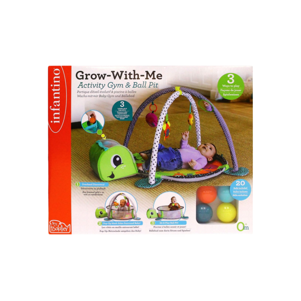 Infantino Grow-With-Me Activity Gym & Ball Pit