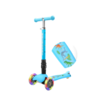 Bold Cube 3 Wheel Scooter Folding Teeny Dinosaur (Blue)