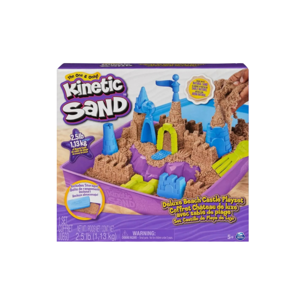 Kinetic Sand Beach Castle Playset Deluxe