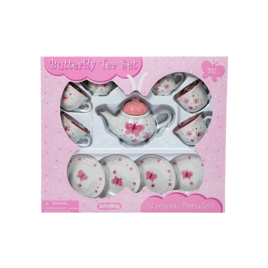 Schylling Butterfly Tea Set