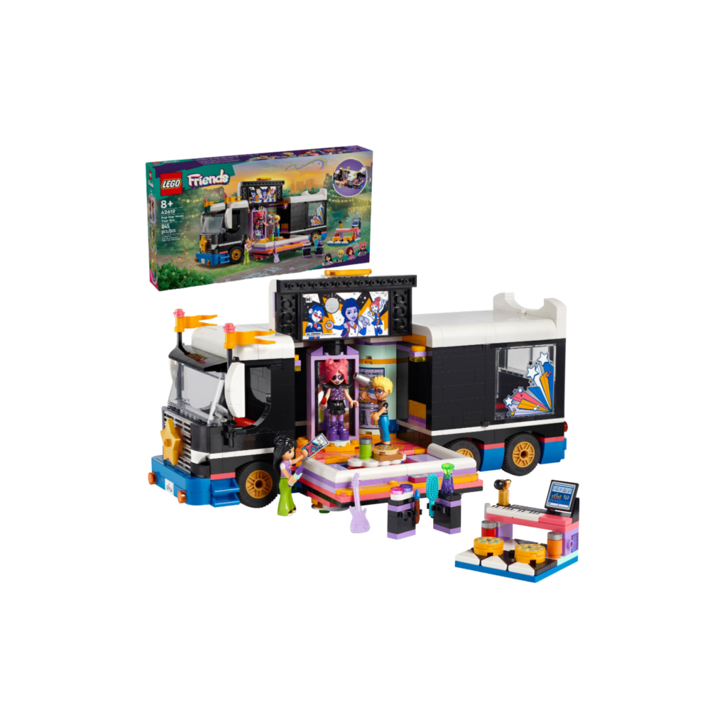 Lego Friends 42619 Pop Star Music Tour Bus