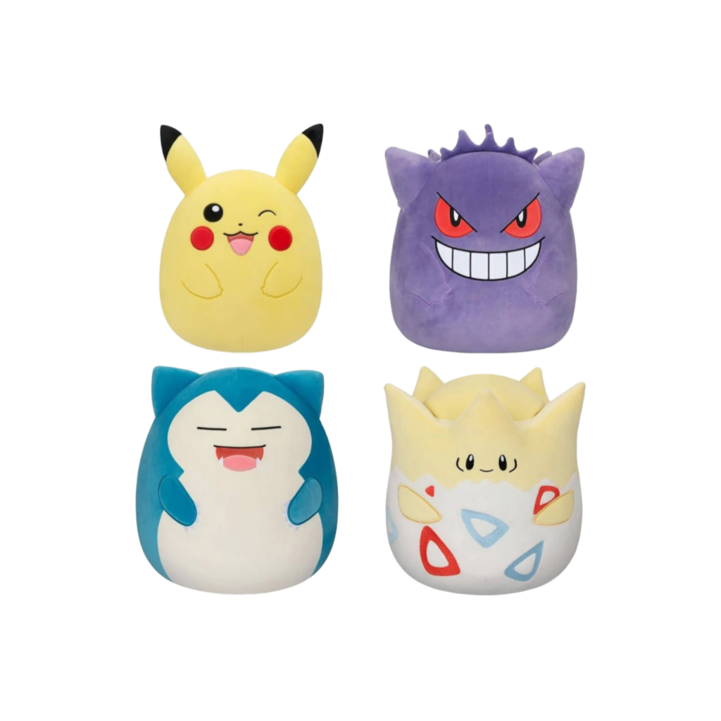Pokemon Squishmallow 20 4 Assorted